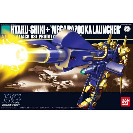 HGUC 048 Hyaku-Shiki + Mega Bazooka Launcher