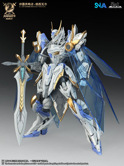 The Round Table Knights Divine Invoker-Percival Deluxe version 1/144 SNAA