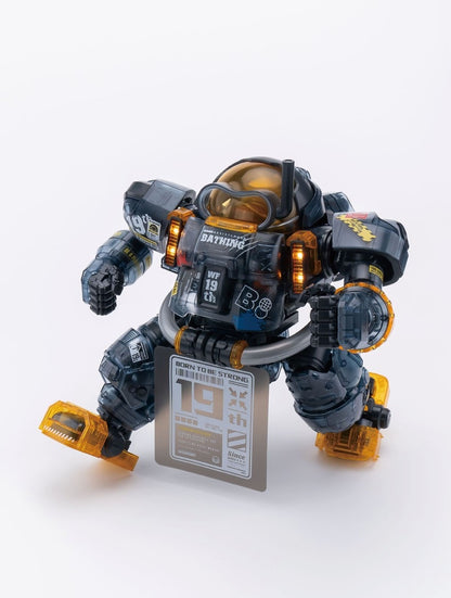SHENGGE SOSKILL x ULTRA EGG SpaDuck 19th Anniversary Black Samurai Limited Edition Plastic Model Kit Newest Mecha Eastern Model