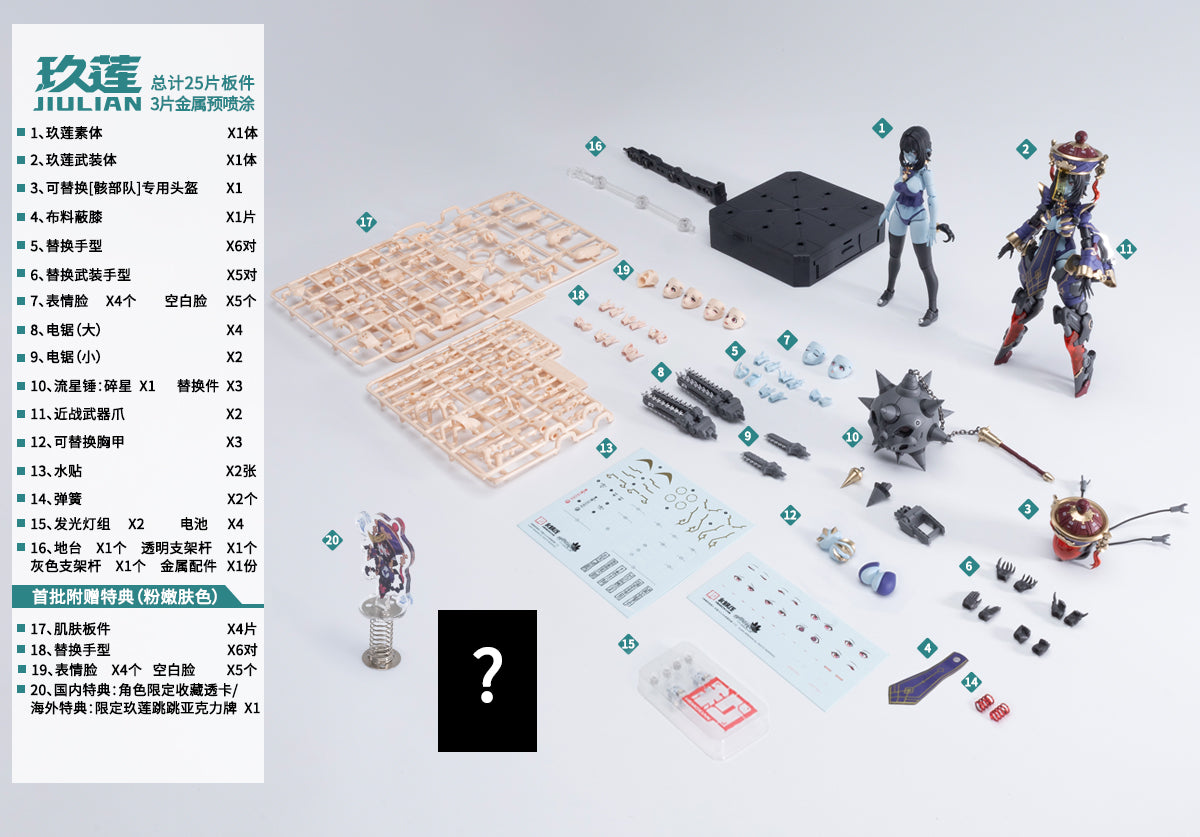 Hemoxian Reverberation of Medta Jiangshi Jiulian 1/10 JS-009 Model Kit NONZERO STUDIO