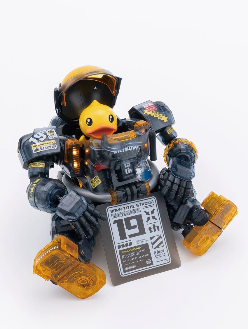 SHENGGE SOSKILL x ULTRA EGG SpaDuck 19th Anniversary Black Samurai Limited Edition Plastic Model Kit Newest Mecha Eastern Model