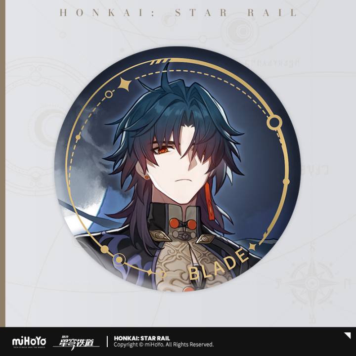Honkai: Star Rail Character Portrait Can Badge - miHoYo