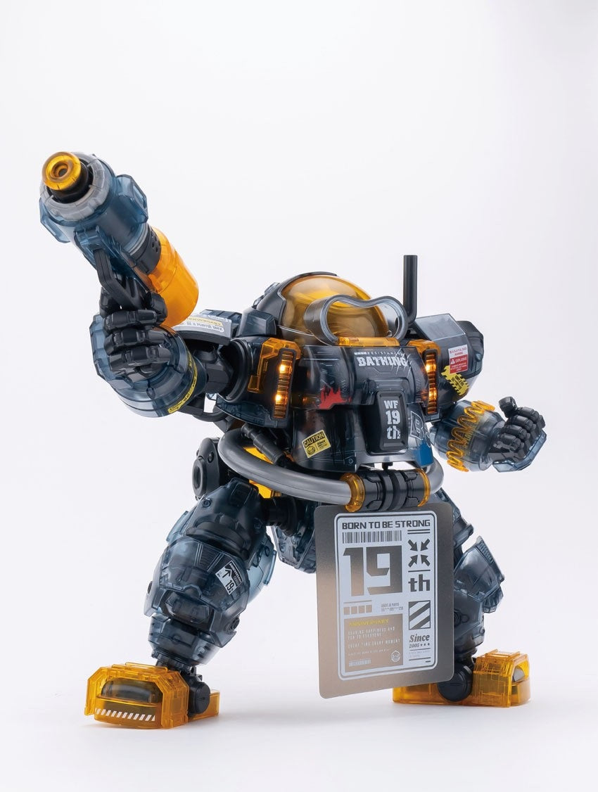 SHENGGE SOSKILL x ULTRA EGG SpaDuck 19th Anniversary Black Samurai Limited Edition Plastic Model Kit Newest Mecha Eastern Model