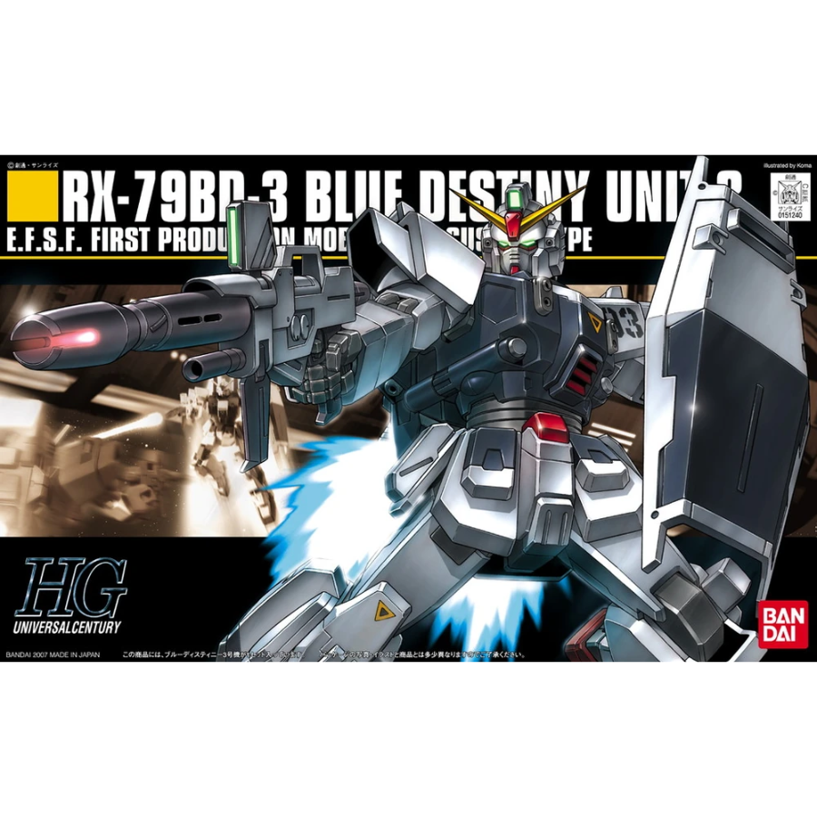 HGUC 082 RX-79BD-3 Blue Destiny Unit 3