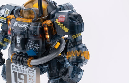 SHENGGE SOSKILL x ULTRA EGG SpaDuck 19th Anniversary Black Samurai Limited Edition Plastic Model Kit Newest Mecha Eastern Model