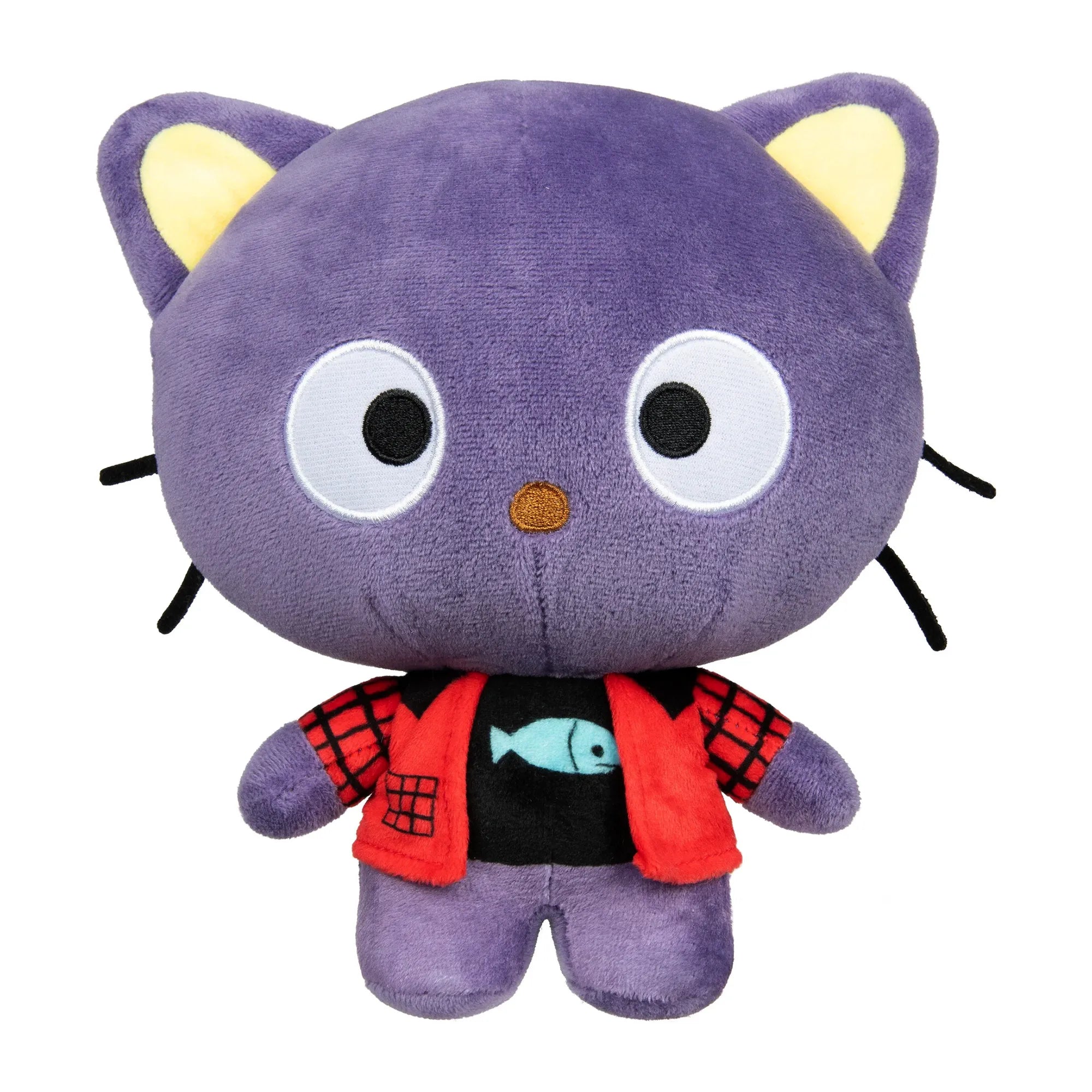 Hello Kitty & Friends Chococat Red Jacket Sanrio Plush 8 Inch Jazwares ...