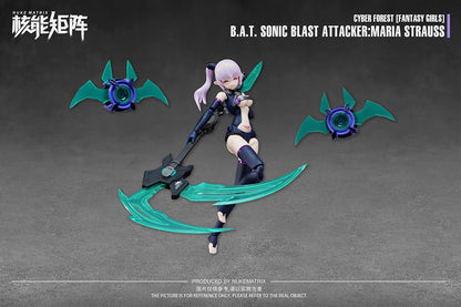 Cyber Forest [Fantasy Girls] 1/12 B.A.T. Sonic Blast Attacker Maria Strauss Model Kit Nuke Matrix