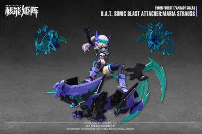 Cyber Forest [Fantasy Girls] 1/12 B.A.T. Sonic Blast Attacker Maria Strauss Model Kit Nuke Matrix