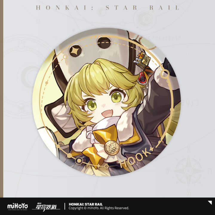 Honkai: Star Rail Character Portrait Can Badge - miHoYo