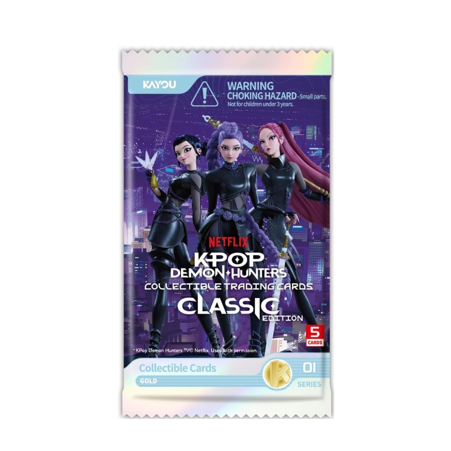 KPop Demon Hunters Collectible Trading Cards Classic Hobby Pack KAYOU