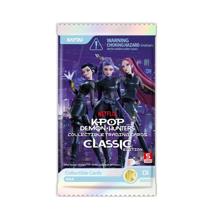 KPop Demon Hunters Collectible Trading Cards Classic Hobby Pack KAYOU