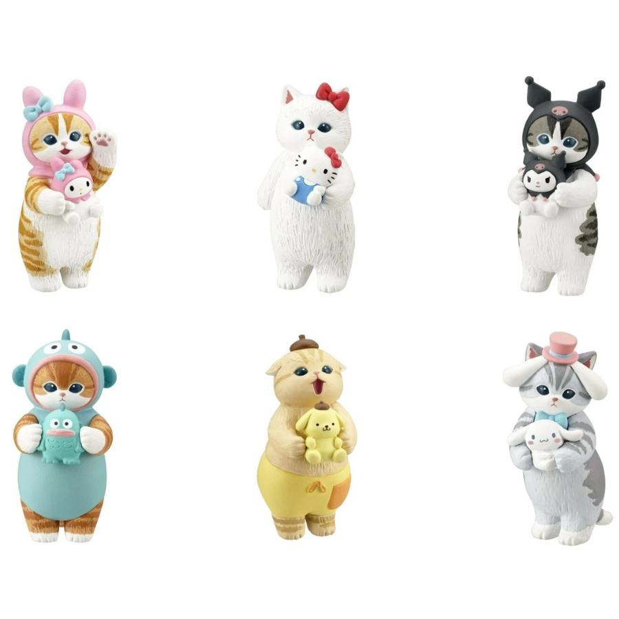 Mofusand X Sanrio characters Blind Box Kitan Club