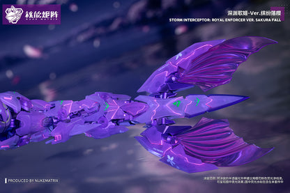 SIREN SAKURA FALL (Limited Edition) Cyber Forest Fantasy Girls 1/12 Siren Storm Interceptor: Royal Enforcer Model Kit Nuke Matrix