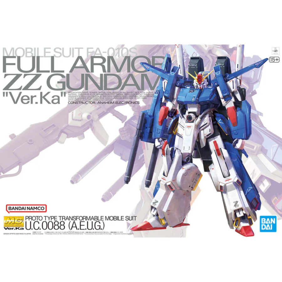 MG 226 FA-010S Full Armor ZZ Gundam "Ver.Ka"