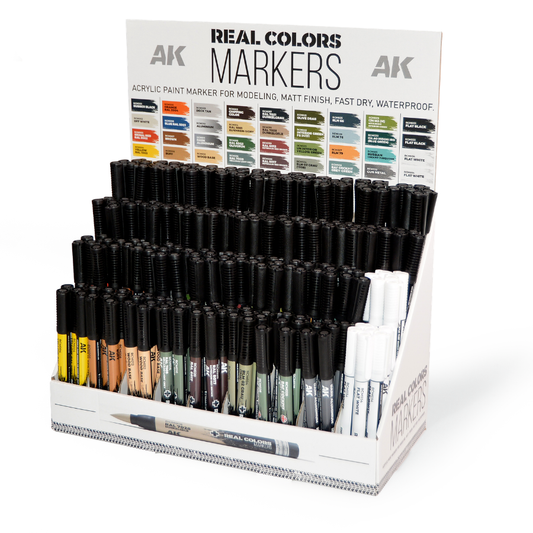 AK Interactive Real Colors Markers 34 Colors