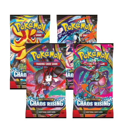 Pokémon TCG: Mega Evolution Chaos Rising Booster Pack (10 Cards)