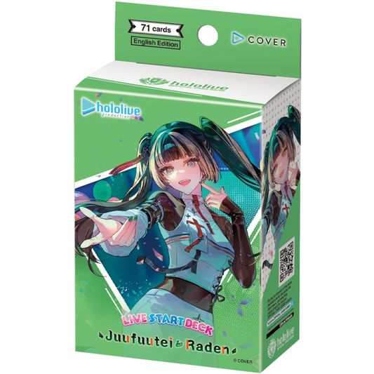 Hololive CG Card Game Juufuutei Raden Live Start Deck 15