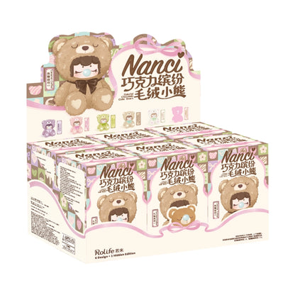 Nanci Colorful Chocolate Cutie Bears Series Plush Blind Box Rolife