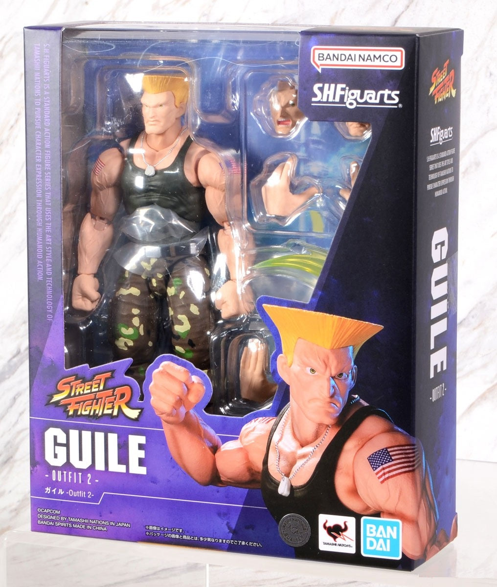 Street Fighter Bandai S.H.Figuarts Guile -Outfit 2-