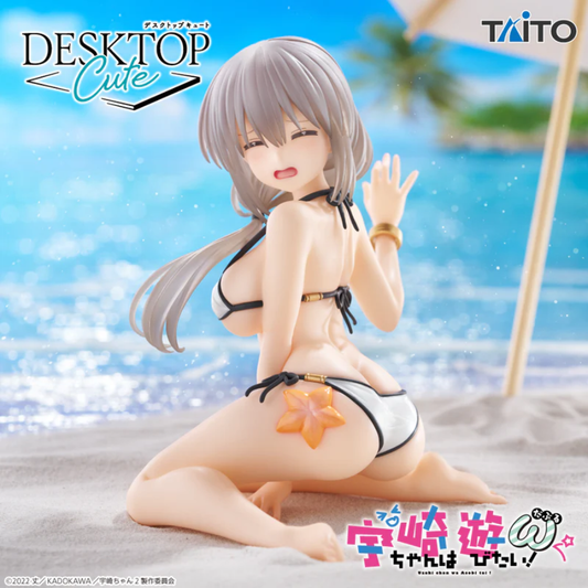 Uzaki-chan Wants to Hang Out! ω Desktop Cute Figure Tsuki Uzaki (Swimwear Ver.)TAITO