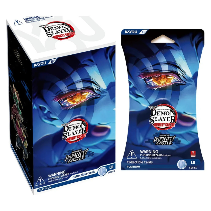 Demon Slayer Infinity Castle Movie Edition Collectible Cards Series 01 Booster Pack KAYOU