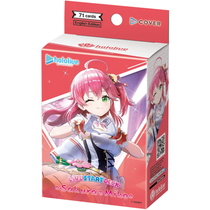 Hololive CG Card Game Sakura Miko Live Start Deck 16