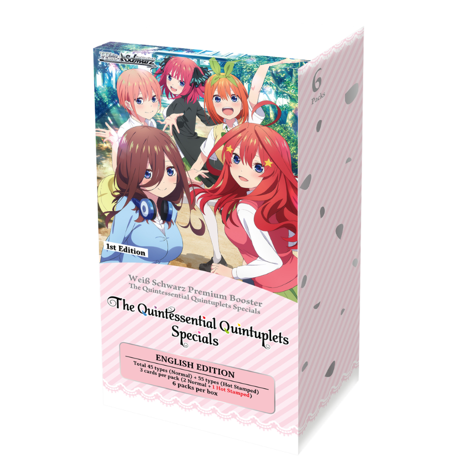 Weiss Schwarz The Quintessential Quintuplets Specials Premium Booster Pack