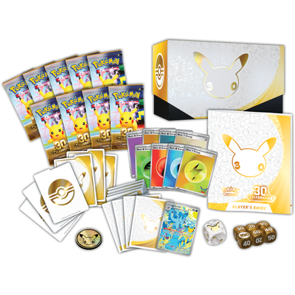 Pokémon TCG: 30th Celebration Elite Trainer Box (9 Packs)