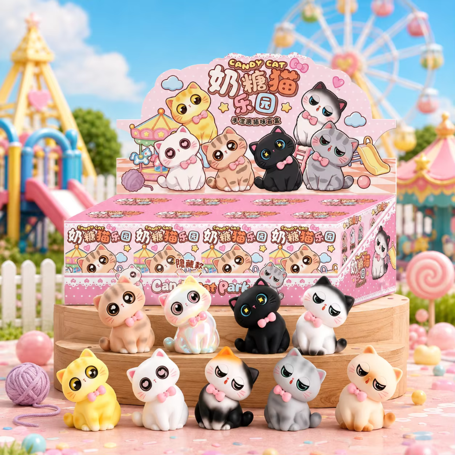 Candy Cat Park Blind Box Baoxuan