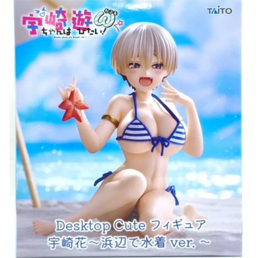 Uzaki-chan Wants to Hang Out! ω Desktop Cute Figure Hana Uzaki (Swim wear Ver.)TAITO