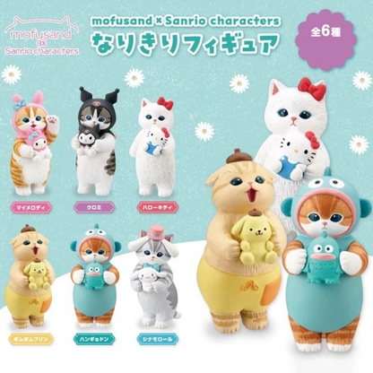 Mofusand X Sanrio characters Blind Box Kitan Club