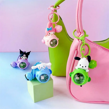 Sanrio Keychain Sunset Light Lamp Space Ship WonderToyz