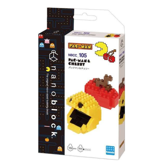 Pac-Man Nanoblock Character Collection Series Pac-Man & Cherry
