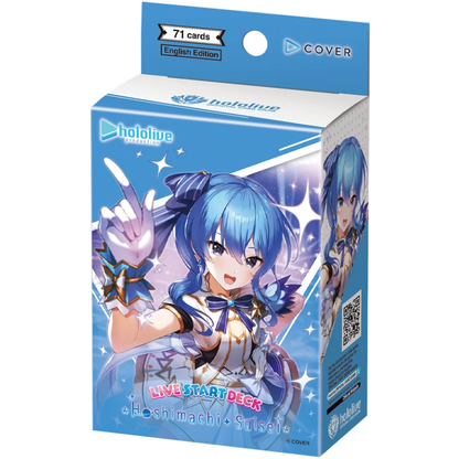 Hololive CG Card Game Hoshimachi Suisei Live Start Deck 17