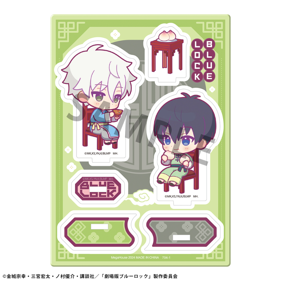 BLUE LOCK Acrylic Stands Buddycolle The Movie Episode Nagi B：Yoichi Isagi＆Seishiro Nagi MEGAHOUSE