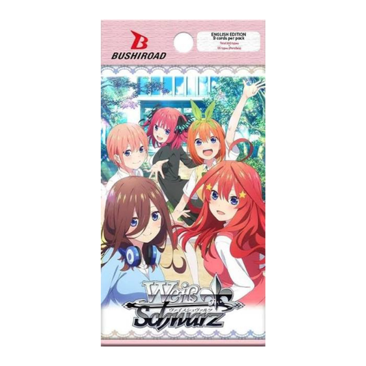 Weiss Schwarz The Quintessential Quintuplets Specials Premium Booster Pack