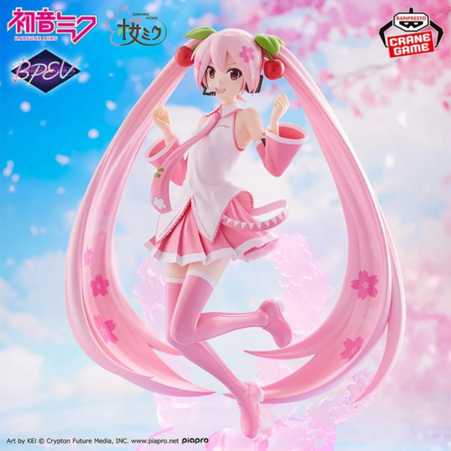SAKURA MIKU BANPRESTO EVOLVE SAKURA MIKU FIGURE BANPRESTO Bandai