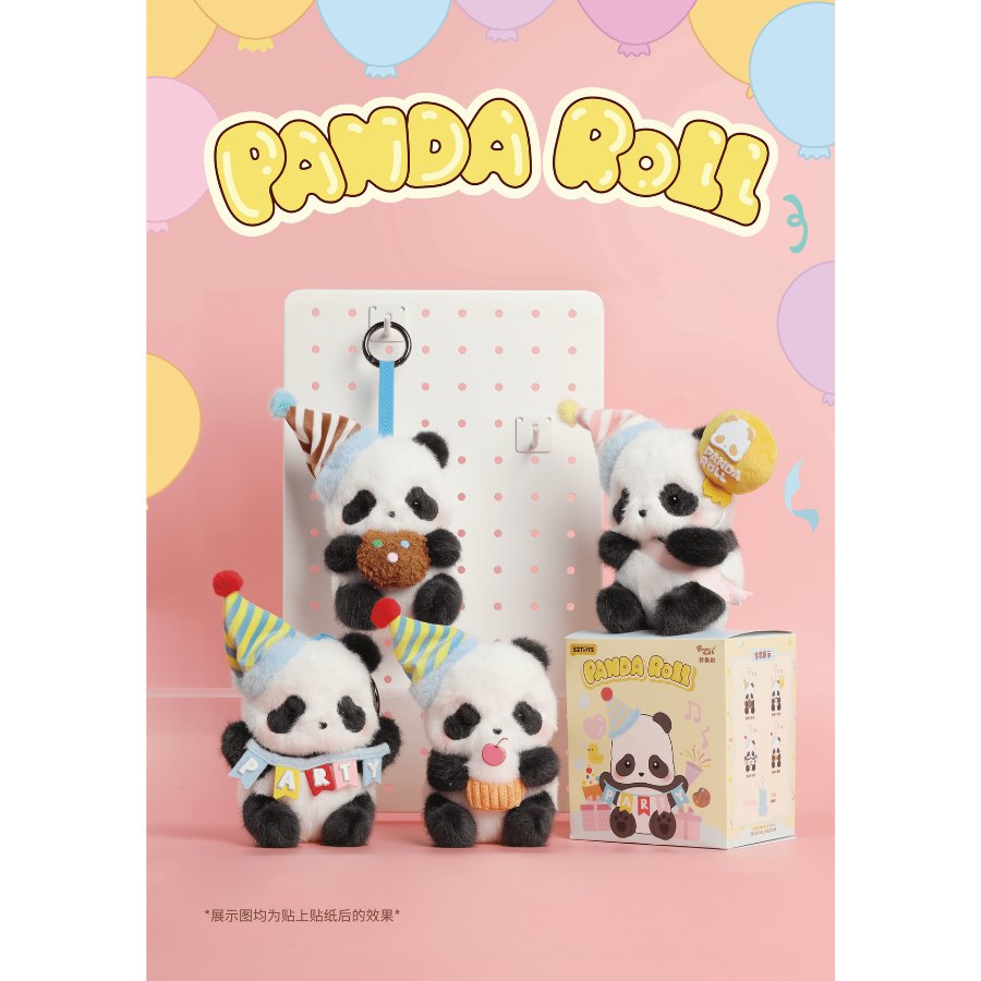 Panda Roll Party Plush 52TOY