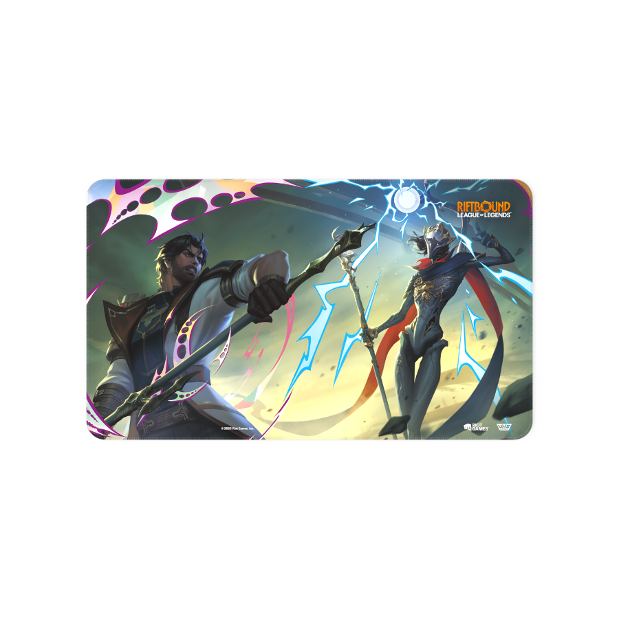 Riftbound League of Legends TCG Vendetta PLaymat #2 Jayce & Viktor