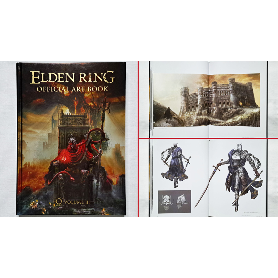 ELDEN RING: Official Art Book Volume III HC Hardcover Fromsoftware UDON