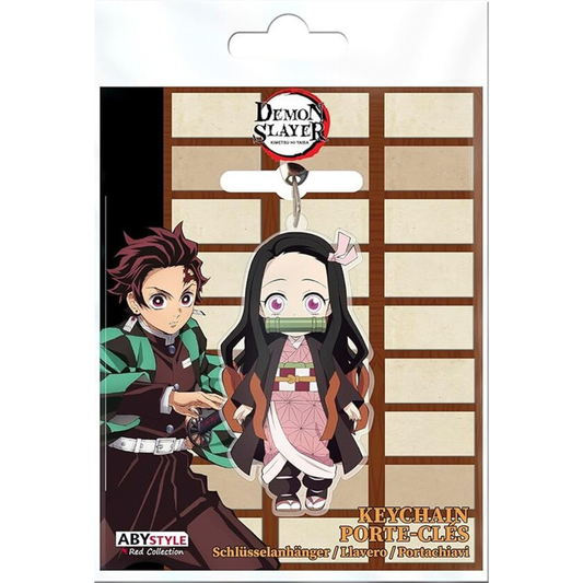 Demon Slayer Chibi Nezuko Kamado Acryl Keychain ABYSSE