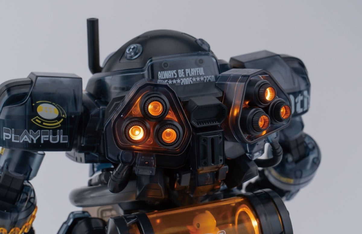 SHENGGE SOSKILL x ULTRA EGG SpaDuck 19th Anniversary Black Samurai Limited Edition Plastic Model Kit Newest Mecha Eastern Model