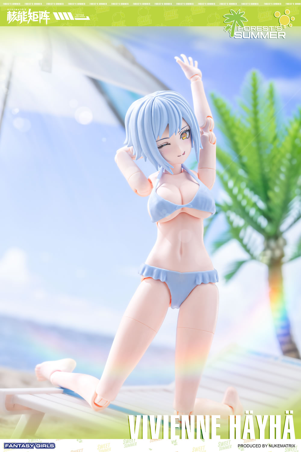 Fantasy Girls Forest's Summer 1/12 Vivenne Hayha (Summer Shine Ver.) Model Nuke Matrix