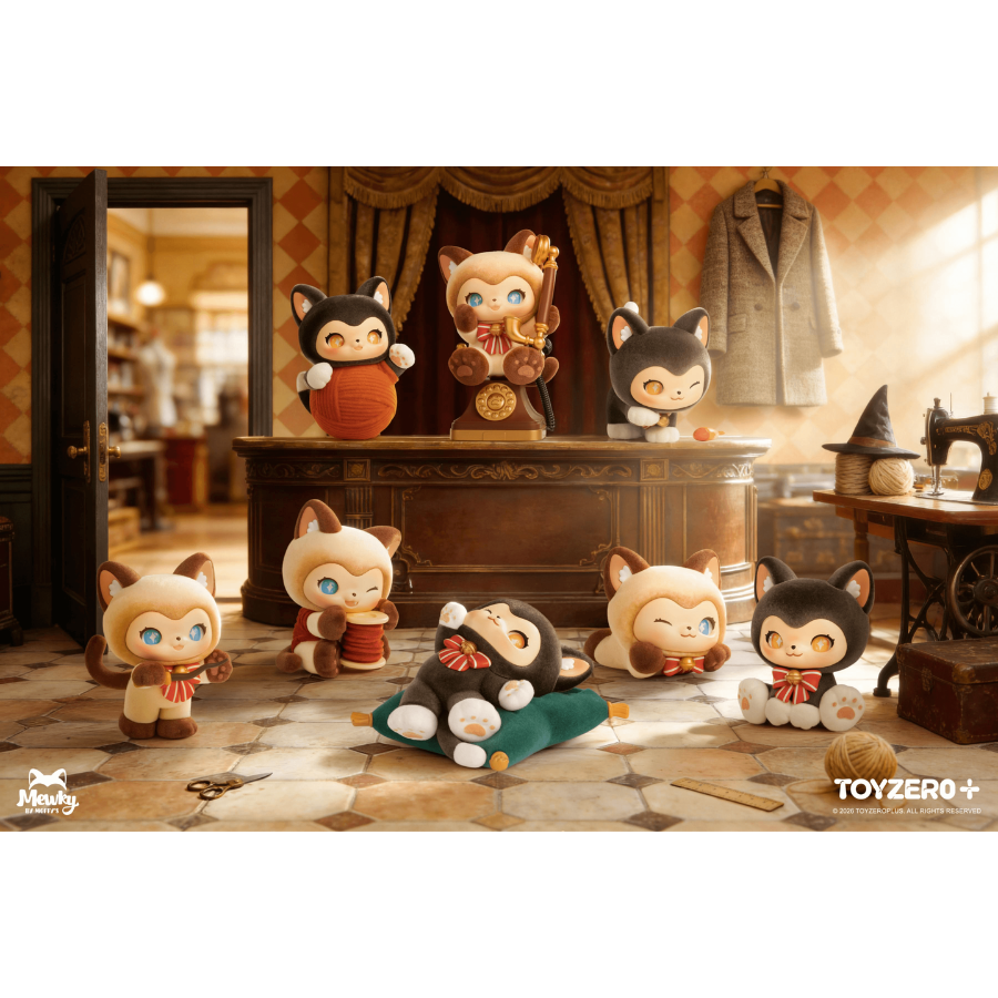 MOFFY'S Magic Tailoring Shop The Magic Furry Mewky Blind Box TOYZERO+