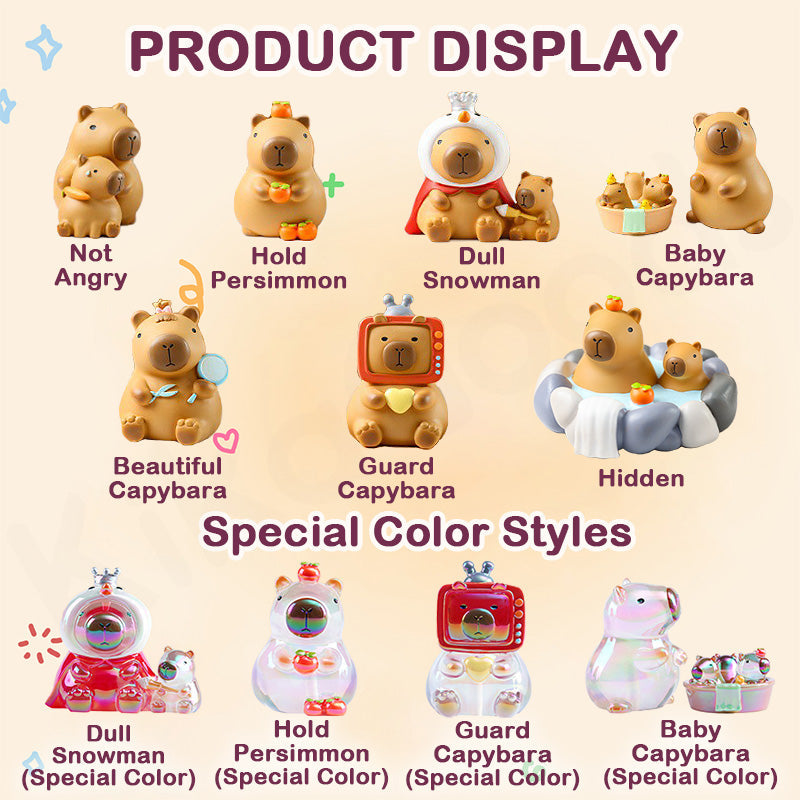 Little Bean Capybara Series Blind Box Pepper Joy