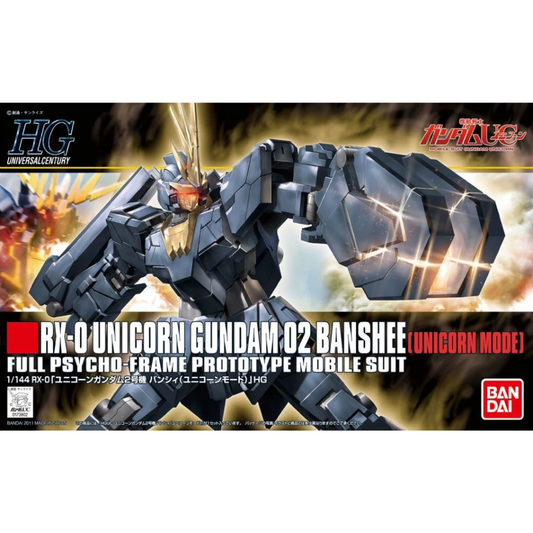 HGUC 135 RX-0 Unicorn Gundam 02 Banshee (Unicorn Mode)