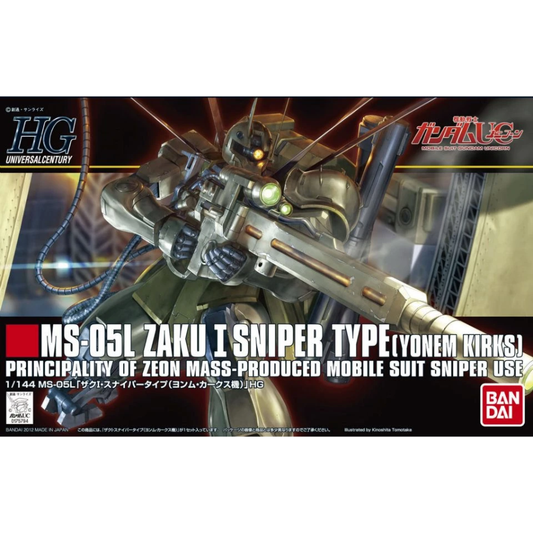 HGUC 137 MS-05L Zaku I Sniper Type (Yonem Kirks Custom)