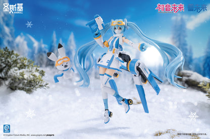 Vocaloid Hatsune Miku Mirai Snow Eastern Model SHENGGE SOSKILL X Plastic Model Kit