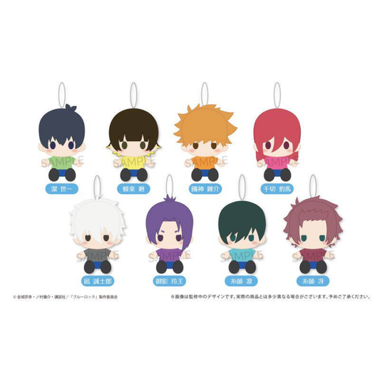 Blue Lock Pearl Fluffy Pin Plush Blind Box TAPIOCA