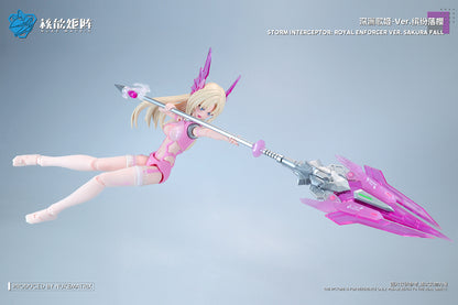 SIREN SAKURA FALL (Limited Edition) Cyber Forest Fantasy Girls 1/12 Siren Storm Interceptor: Royal Enforcer Model Kit Nuke Matrix